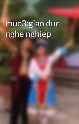 muc3:giao duc nghe nghiep