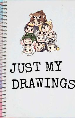   My Drawings And Tagged Book