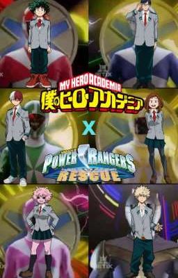 my Hero Academy Power rangers Lightspeed Rescue 