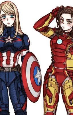 My hero's (Fem Avengers x Shy male reader.)