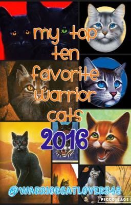 My Top Ten Favorite Warrior Cats 2016