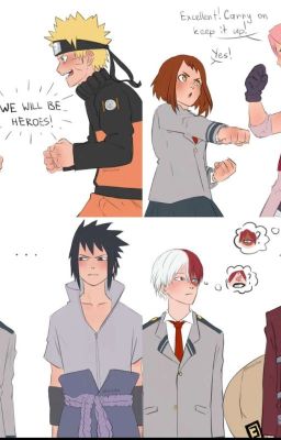 Naruto and friends look at ships