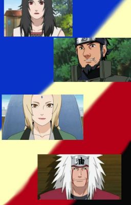 Naruto: Tsunade,Jiraya,Kurenaï et Asuma