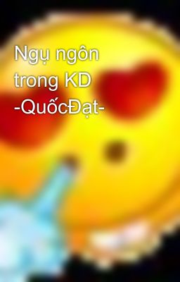 Ngụ ngôn trong KD -QuốcĐạt-