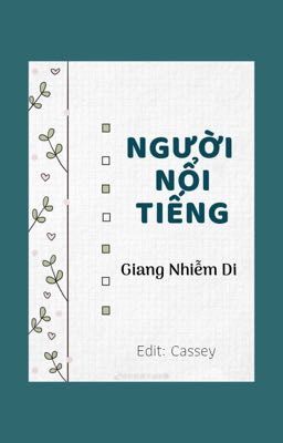 NGƯỜI NỔI TIẾNG (HOÀN)