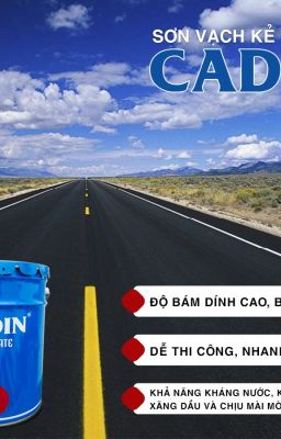 NHÀ CUNG CẤP SƠN KẺ VẠCH CADIN MÀU TRẮNG CHÍNH HÃNG, GIÁ RẺ