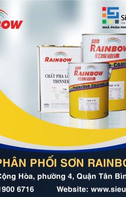 NHÀ PHÂN PHỐI SƠN RAINBOW CHÍNH CỦA NHÀ MÁY RAINBOW TẠI TP HCM