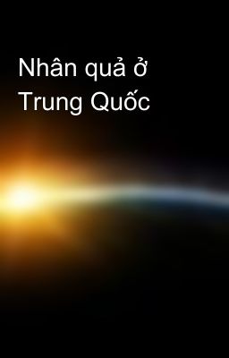 Nhân quả ở Trung Quốc