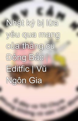 Nhật ký bị lừa yêu qua mạng của thằng cu Đông Bắc | Editfic | Vũ Ngôn Gia