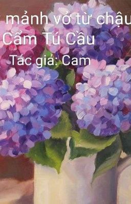 Nhặt mảnh vở từ chậu cẩm tú cầu