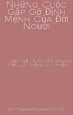 Những Cuộc Gặp Gỡ Định Mệnh Của Đời Người