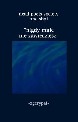 |Nigdy Mnie Nie Zawiedziesz - dps one shot|