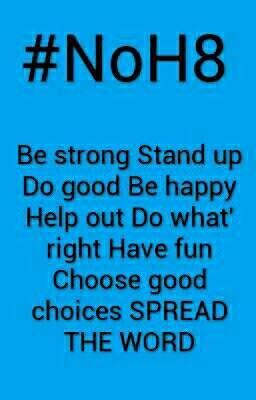 #NoH8
