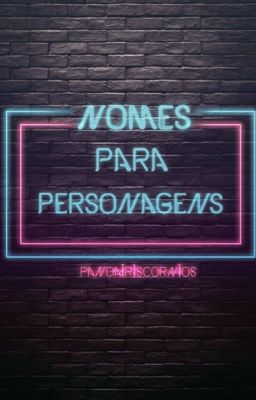 Nomes para personagens 