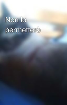 Non lo permetterò