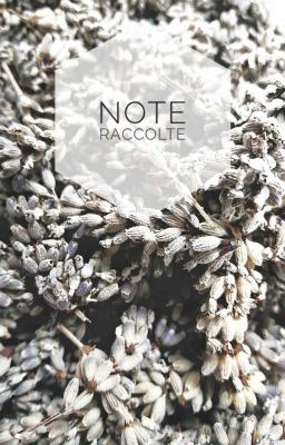 Note raccolte