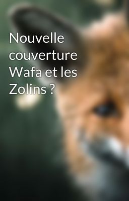 Nouvelle couverture Wafa et les Zolins ?