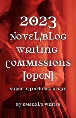 Novel/Blog Writing [Commissions Open]!