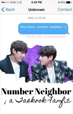 Number Neighbor - Taekook Fanfic