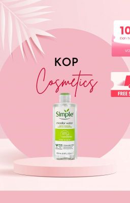 Nước tẩy trang đơn giản