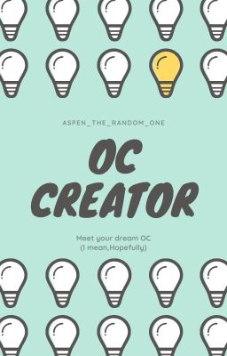 Oc Creator Book