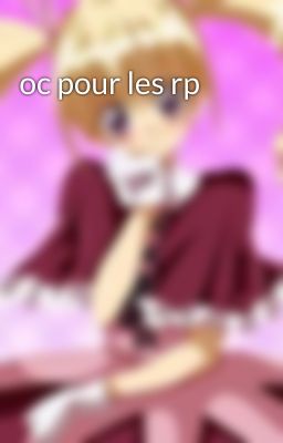 oc pour les rp