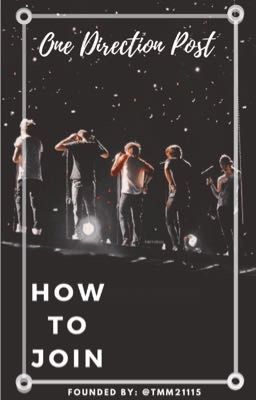 One Direction Post: How To Join