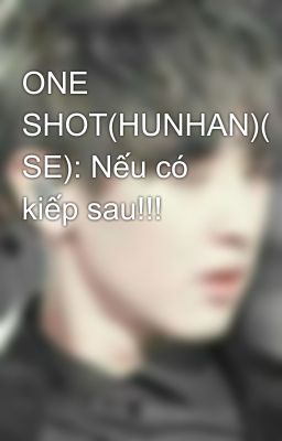 ONE SHOT(HUNHAN)( SE): Nếu có kiếp sau!!!