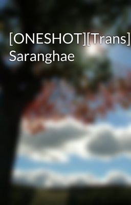 [ONESHOT][Trans] Saranghae