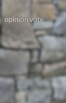 opinion vote