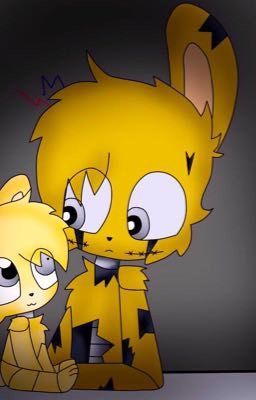 Padre e hijo (springtrap y plushtrap)