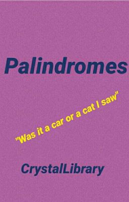 Palindromes