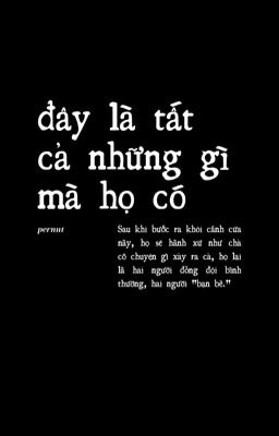 pernut ; đây là tất cả những gì mà họ có 