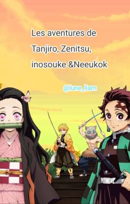 Petite aventure avec Tanjiro , Inosouke et Zenitsu .