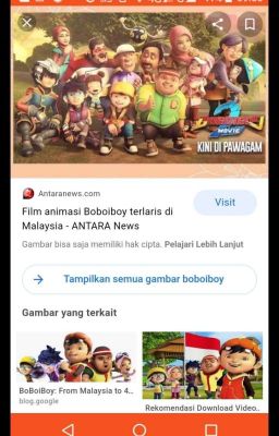 petualangan Boboiboy dan upin ipin