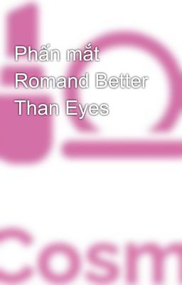 Phấn mắt Romand Better Than Eyes