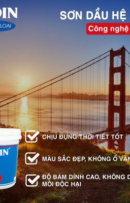 PHÂN PHỐI SƠN DẦU HỆ NƯỚC CADIN CHO KIM LOẠI, BÊ TÔNG