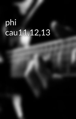 phi cau11,12,13