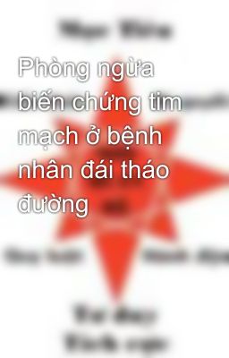 Phòng ngừa biến chứng tim mạch ở bệnh nhân đái tháo đường