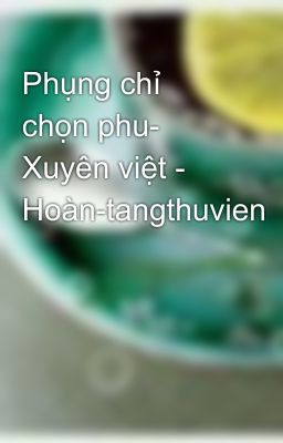 Phụng chỉ chọn phu- Xuyên việt - Hoàn-tangthuvien