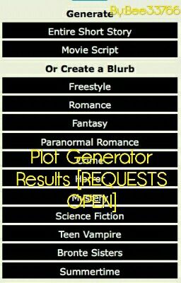 Plot Generator Results [REQUESTS OPEN]