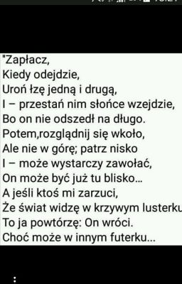 POEZJA...BO TAK. PISANE NOCĄ 