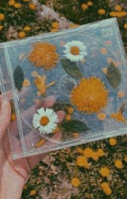 Pressed flowers