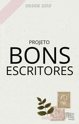 Projeto Bons escritores