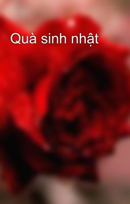 Quà sinh nhật