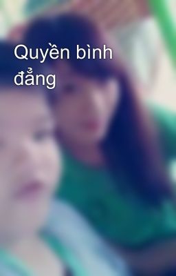 Quyền bình đẳng