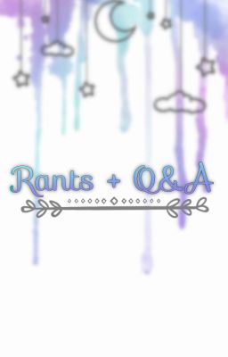 ☾︎❤︎ Random Book »» Rants + Q&A ❤︎☽︎