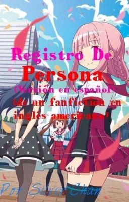 Registro de Persona (Versión en español)