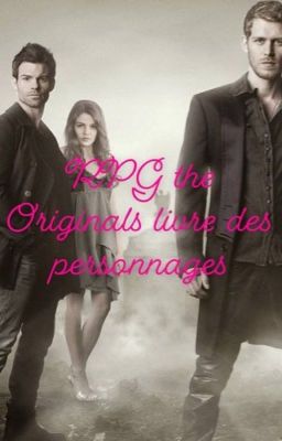 Rpg The Originals  livre des personnages 