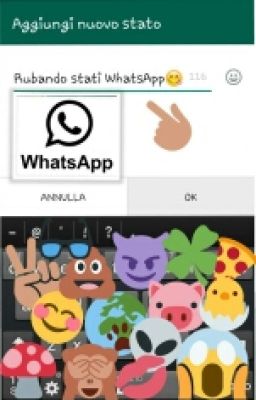 Rubando stati WhatsApp